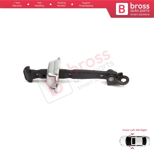 Front Door Stop Check Assy Limiter Strap for Honda Civic MK10 X 2016-2021 Insight MK3 III ZE4 72380TBAA01