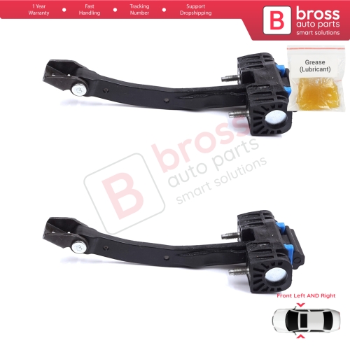 2 Pieces Front Door Stop Check Assy Limiter Strap for Mercedes Sprinter MK3 III 907 910 VS30 2018-On A9107201700