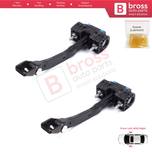 2 Pieces Front Door Stop Check Assy Limiter Strap for Mercedes Sprinter MK3 III 907 910 VS30 2018-On A9107201700