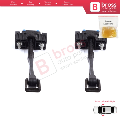 2 Pieces Front Door Stop Check Assy Limiter Strap for Mercedes Sprinter MK3 III 907 910 VS30 2018-On A9107201700