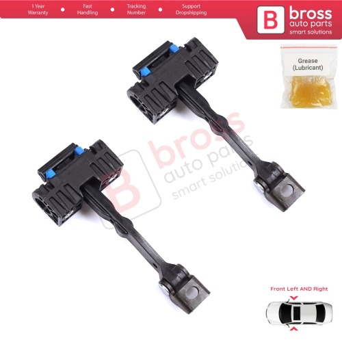 2 Pieces Front Door Stop Check Assy Limiter Strap for Audi A1 8X 8X1 8XK 8XA 8XF 2010-2019 Hatchback Sportback 8X3837249