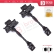 2 Pieces Rear Door Stop Check Assy Limiter Strap for Audi A1 8X 8X1 8XK 8XA 8XF 2010-2019 Hatchback Sportback 8X4839249C