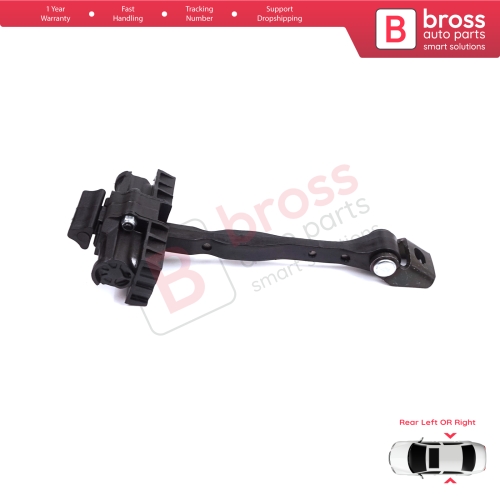 Rear Door Stop Check Assy Limiter Strap for Audi A1 8X 8X1 8XK 8XA 8XF 2010-2019 Hatchback Sportback 8X4839249C