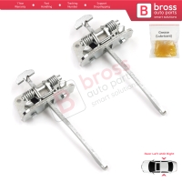 2 Pieces Rear Door Stop Check Assy Limiter Strap for Audi A2 8Z0 2000-2005 8Z0839249