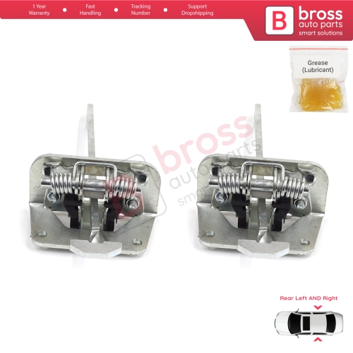 2 Pieces Rear Door Stop Check Assy Limiter Strap for Audi A2 8Z0 2000-2005 8Z0839249
