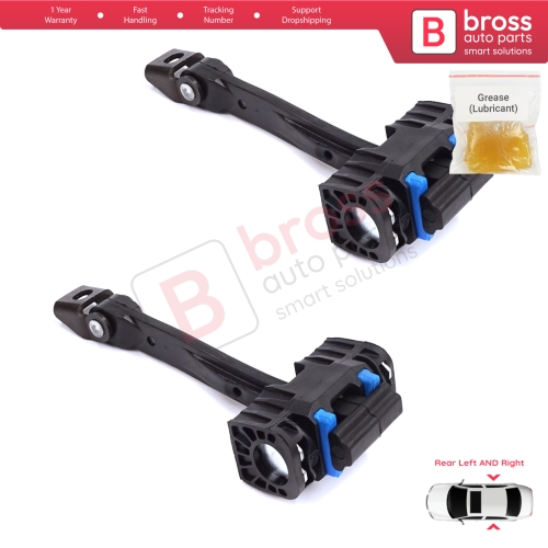 2 Pieces Rear Door Stop Check Assy Limiter Strap for Audi A3 MK3 8V 8VA 8VF 2012- 2021 5-Door Sportback S3 RS3 8V4839249A