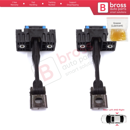 2 Pieces Rear Door Stop Check Assy Limiter Strap for Audi A3 MK3 8V 8VA 8VF 2012- 2021 5-Door Sportback S3 RS3 8V4839249A