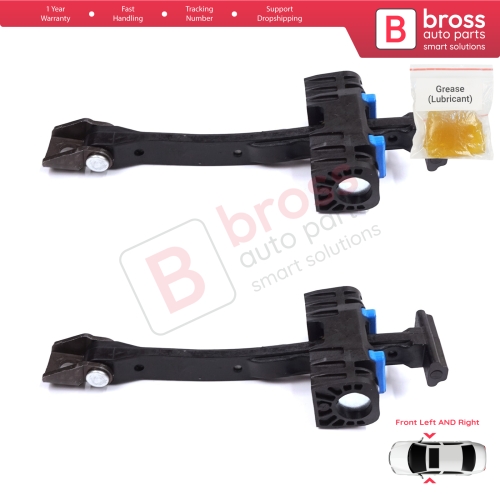 2 Pieces Front Door Stop Check Assy Limiter Strap for Audi A4 S4 RS4 B8 8K 8K2 8K5 8KH 2007-2016 8K0837249D