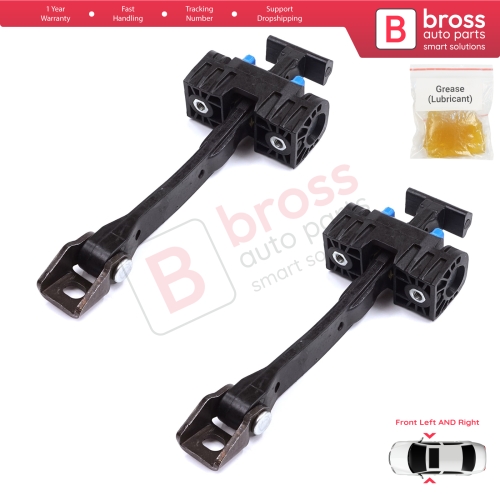 2 Pieces Front Door Stop Check Assy Limiter Strap for Audi A4 S4 RS4 B8 8K 8K2 8K5 8KH 2007-2016 8K0837249D