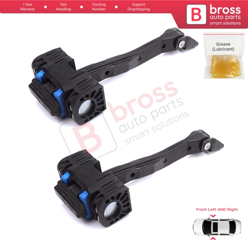 2 Pieces Front Door Stop Check Assy Limiter Strap for Audi A4 S4 B9 8W 8WH 8W5 8WD 8WJ 8W2 8WC 2015-On 8W0837249
