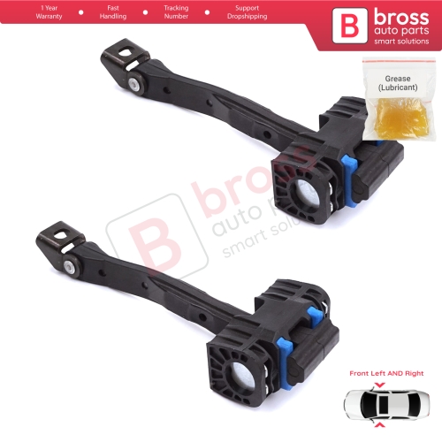 2 Pieces Front Door Stop Check Assy Limiter Strap for Audi A4 S4 B9 8W 8WH 8W5 8WD 8WJ 8W2 8WC 2015-On 8W0837249