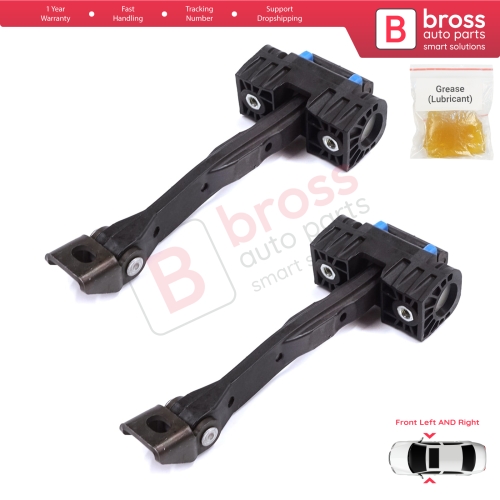 2 Pieces Front Door Stop Check Assy Limiter Strap for Audi A4 S4 B9 8W 8WH 8W5 8WD 8WJ 8W2 8WC 2015-On 8W0837249