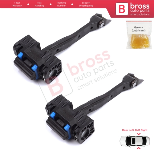 2 Pieces Rear Door Stop Check Assy Limiter Strap for Audi A4 S4 B9 8W 8WH 8W5 8WD 8WJ 8W2 8WC 2015-On 8W0839249