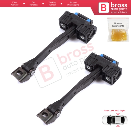 2 Pieces Rear Door Stop Check Assy Limiter Strap for Audi A4 S4 B9 8W 8WH 8W5 8WD 8WJ 8W2 8WC 2015-On 8W0839249