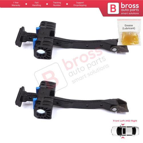 2 Pieces Front Door Stop Check Assy Limiter Strap for Audi A5 S5 8T B8 Sportback 8TA 2007-2017 8T8837249C