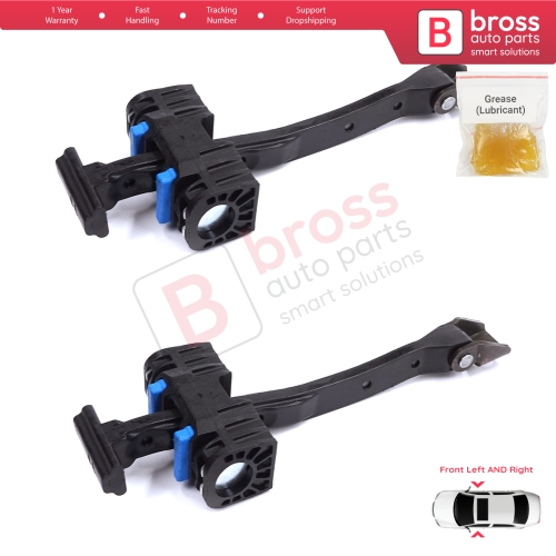 2 Pieces Front Door Stop Check Assy Limiter Strap for Audi A5 S5 8T B8 Sportback 8TA 2007-2017 8T8837249C