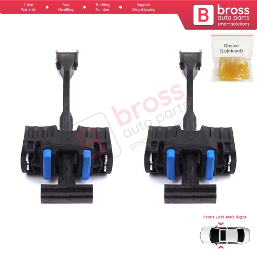 2 Pieces Front Door Stop Check Assy Limiter Strap for Audi A5 S5 8T B8 Sportback 8TA 2007-2017 8T8837249C