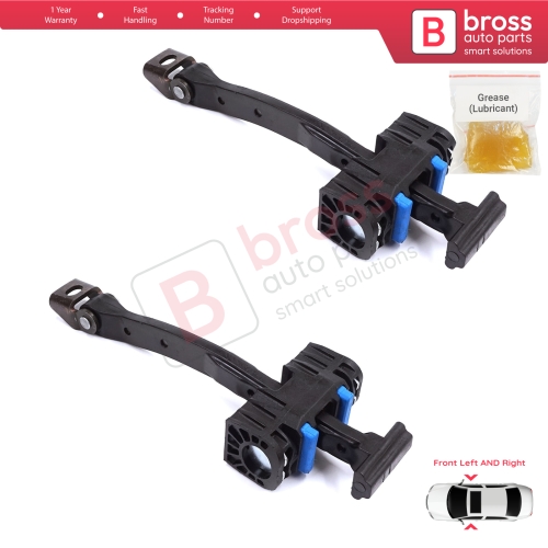 2 Pieces Front Door Stop Check Assy Limiter Strap for Audi A5 S5 8T B8 Sportback 8TA 2007-2017 8T8837249C