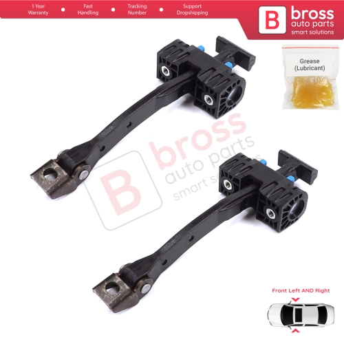 2 Pieces Front Door Stop Check Assy Limiter Strap for Audi A5 S5 8T B8 Sportback 8TA 2007-2017 8T8837249C