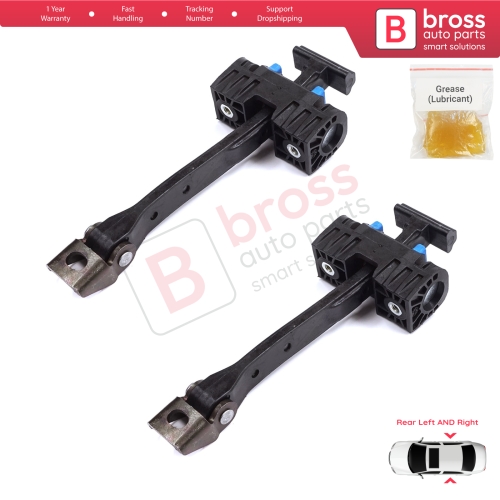 2 Pieces Rear Door Stop Check Assy Limiter Strap for Audi A5 S5 8T B8 Sportback 8TA 2007-2017 8T8839249C
