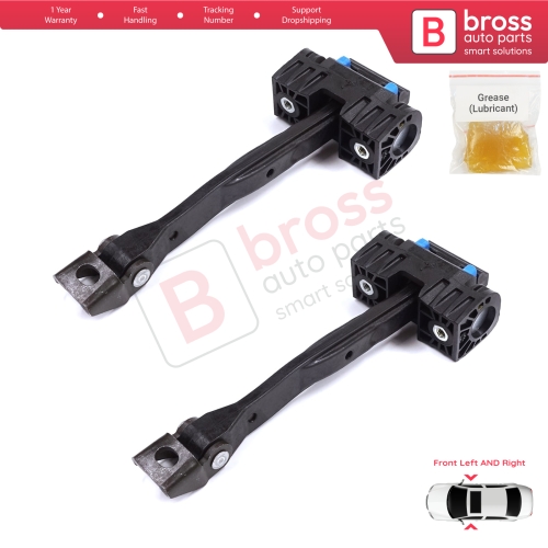 2 Pieces Front Door Stop Check Assy Limiter Strap for Audi Q2 SQ2 GAB GAG 2016-On 81A837249