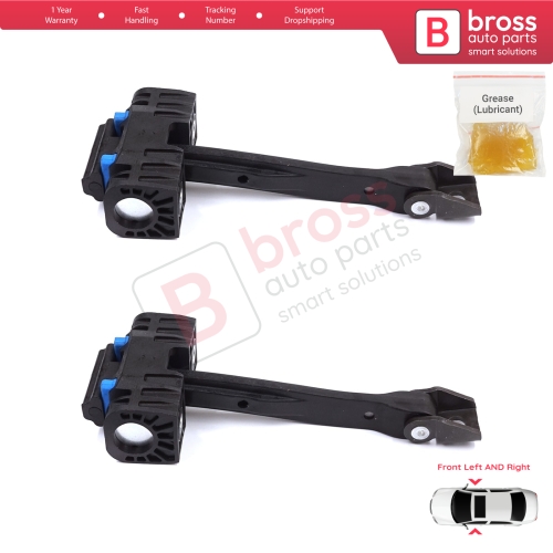 2 Pieces Front Door Stop Check Assy Limiter Strap for Audi Q3 RS MK1 8U 8UB 8UG 2011-2018 8U0837249C