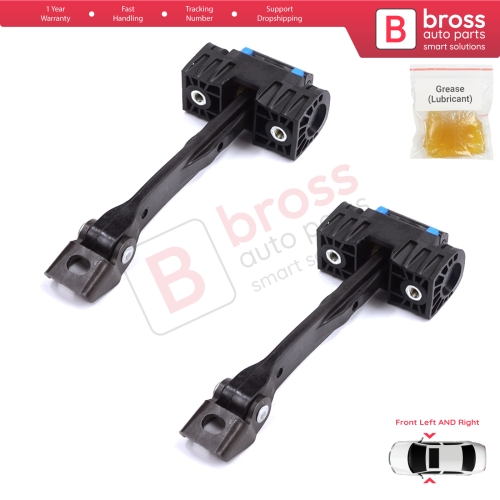 2 Pieces Front Door Stop Check Assy Limiter Strap for Audi Q3 RS MK1 8U 8UB 8UG 2011-2018 8U0837249C