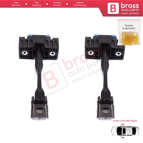 2 Pieces Front Door Stop Check Assy Limiter Strap for Audi Q3 RS MK1 8U 8UB 8UG 2011-2018 8U0837249C