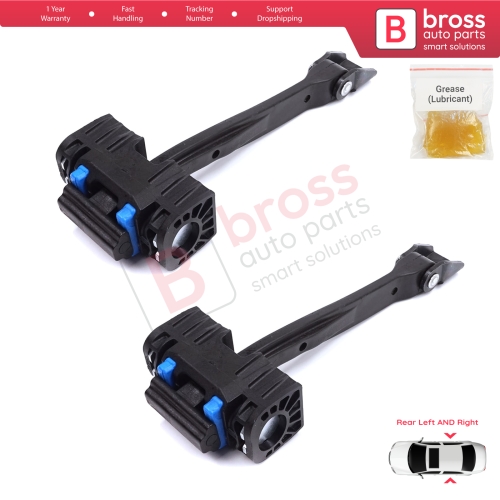 2 Pieces Rear Door Stop Check Assy Limiter Strap for Audi Q3 RS MK1 8U 8UB 8UG 2011-2018 8U0839249D