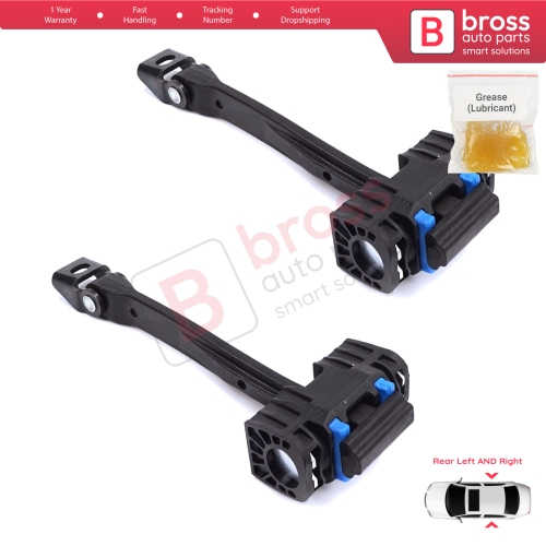 2 Pieces Rear Door Stop Check Assy Limiter Strap for Audi Q3 RS MK1 8U 8UB 8UG 2011-2018 8U0839249D
