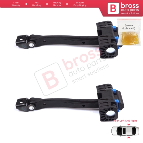 2 Pieces Rear Door Stop Check Assy Limiter Strap for Audi Q3 RS MK1 8U 8UB 8UG 2011-2018 8U0839249D
