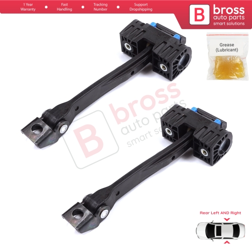 2 Pieces Rear Door Stop Check Assy Limiter Strap for Audi Q3 RS MK1 8U 8UB 8UG 2011-2018 8U0839249D