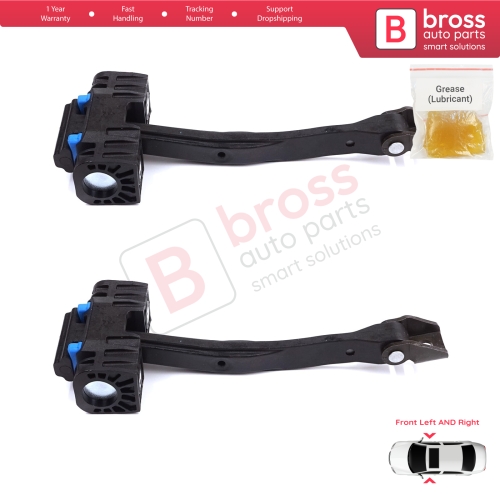 2 Pieces Front Door Stop Check Assy Limiter Strap for Audi Q5 SQ5 8R 8RB 2008-2018 Porsche Macan 95B 2014-2019 8R0837249F
