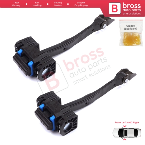 2 Pieces Front Door Stop Check Assy Limiter Strap for Audi Q5 SQ5 8R 8RB 2008-2018 Porsche Macan 95B 2014-2019 8R0837249F