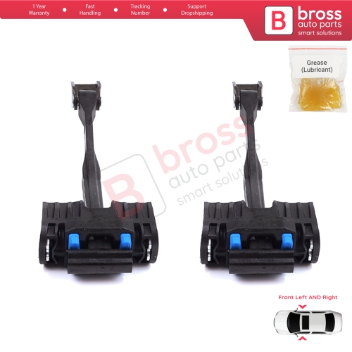 2 Pieces Front Door Stop Check Assy Limiter Strap for Audi Q5 SQ5 8R 8RB 2008-2018 Porsche Macan 95B 2014-2019 8R0837249F