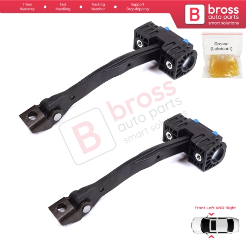2 Pieces Front Door Stop Check Assy Limiter Strap for Audi Q5 SQ5 8R 8RB 2008-2018 Porsche Macan 95B 2014-2019 8R0837249F