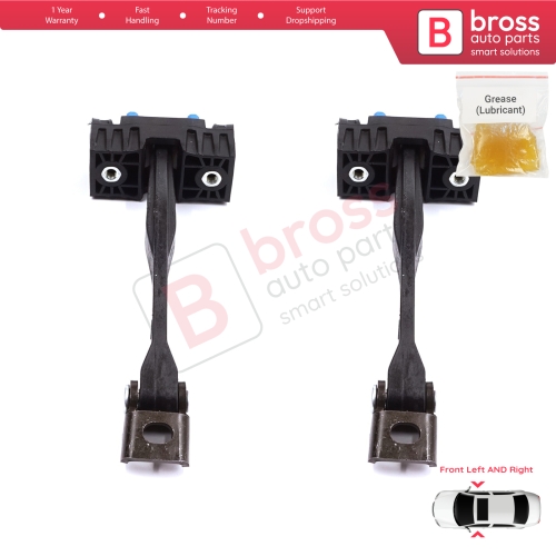 2 Pieces Front Door Stop Check Assy Limiter Strap for Audi Q5 SQ5 8R 8RB 2008-2018 Porsche Macan 95B 2014-2019 8R0837249F
