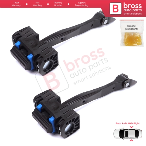 2 Pieces Rear Door Stop Check Assy Limiter Strap for Audi Q5 SQ5 8R 8RB 2008-2018 Porsche Macan 95B 2014-2019 8R0839249F