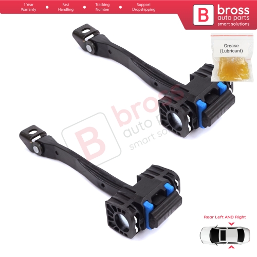 2 Pieces Rear Door Stop Check Assy Limiter Strap for Audi Q5 SQ5 8R 8RB 2008-2018 Porsche Macan 95B 2014-2019 8R0839249F