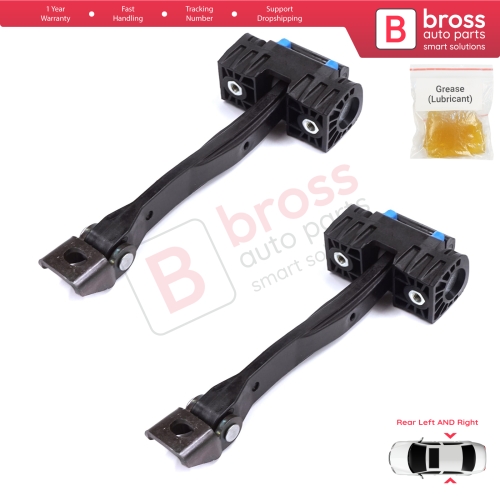 2 Pieces Rear Door Stop Check Assy Limiter Strap for Audi Q5 SQ5 8R 8RB 2008-2018 Porsche Macan 95B 2014-2019 8R0839249F