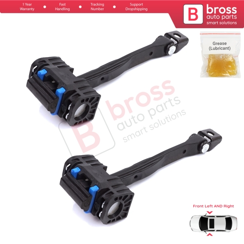 2 Pieces Front Door Stop Check Assy Limiter Strap for Audi Q7 SQ7 MK2 II 4M 2015-On 4M0837249