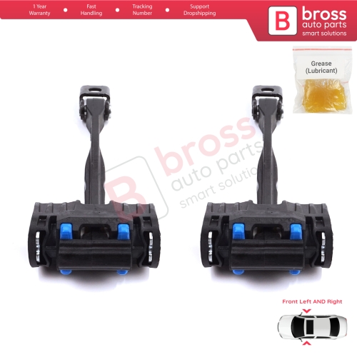 2 Pieces Front Door Stop Check Assy Limiter Strap for Audi Q7 SQ7 MK2 II 4M 2015-On 4M0837249