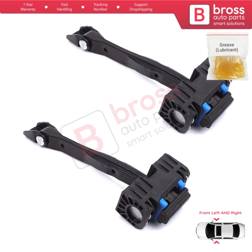 2 Pieces Front Door Stop Check Assy Limiter Strap for Audi Q7 SQ7 MK2 II 4M 2015-On 4M0837249