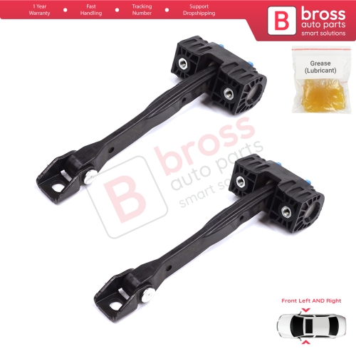 2 Pieces Front Door Stop Check Assy Limiter Strap for Audi Q7 SQ7 MK2 II 4M 2015-On 4M0837249