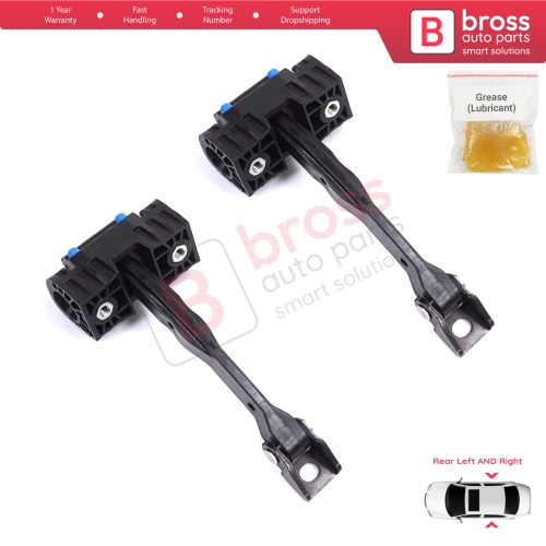 2 Pieces Rear Door Stop Check Assy Limiter Strap for Audi Q7 SQ7 MK2 II 4M 2015-On 4M083924
