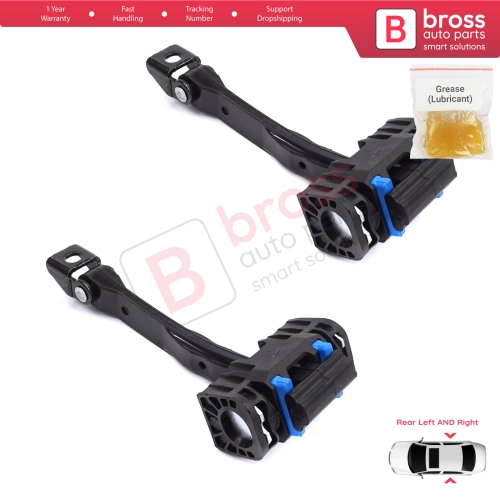 2 Pieces Rear Door Stop Check Assy Limiter Strap for Audi Q7 SQ7 MK2 II 4M 2015-On 4M083924