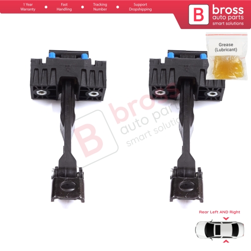 2 Pieces Rear Door Stop Check Assy Limiter Strap for Audi Q7 SQ7 MK2 II 4M 2015-On 4M083924