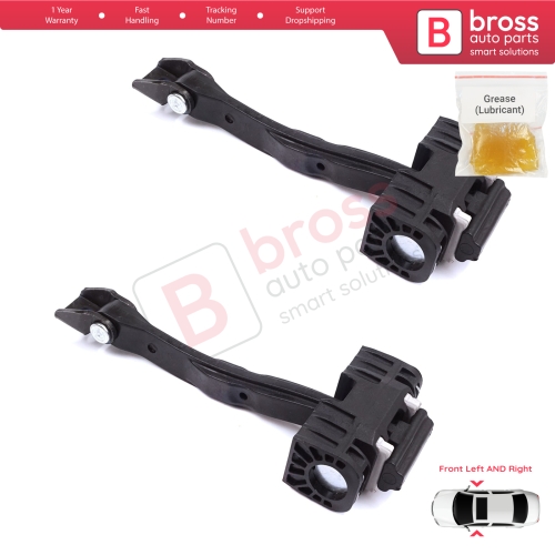 2 Pieces Front Door Stop Check Assy Limiter Strap for Audi A5 S5 RS5 MK2 II B9 F5 2016-2024 8W6837249