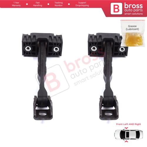 2 Pieces Front Door Stop Check Assy Limiter Strap for Audi A5 S5 RS5 MK2 II B9 F5 2016-2024 8W6837249