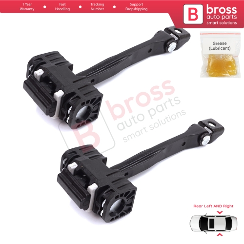 2 Pieces Rear Door Stop Check Assy Limiter Strap for Audi A5 S5 RS5 MK2 II B9 F5 2016-2024 8W8839249